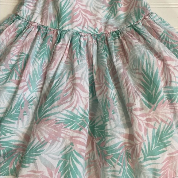 Tommy Bahama Kids Toddler Girls Tropical Palm Leaves Sun Dress Size 3T - Picture 4 of 12